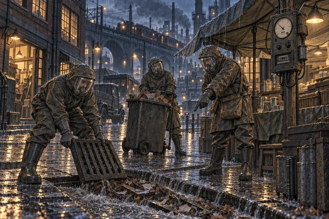 Scene featuring Bela Krov: right, indicating the channel
